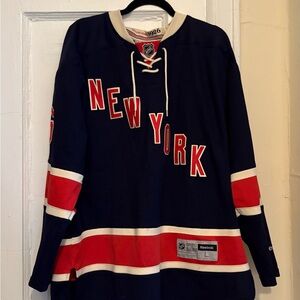 Reebok Zuccarello Red and White NHL Jersey